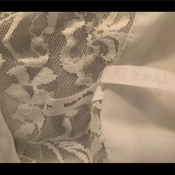 🥰 Live 4 Truth White Sleeveless Lace w/ Necktie - Picture 8 of 15